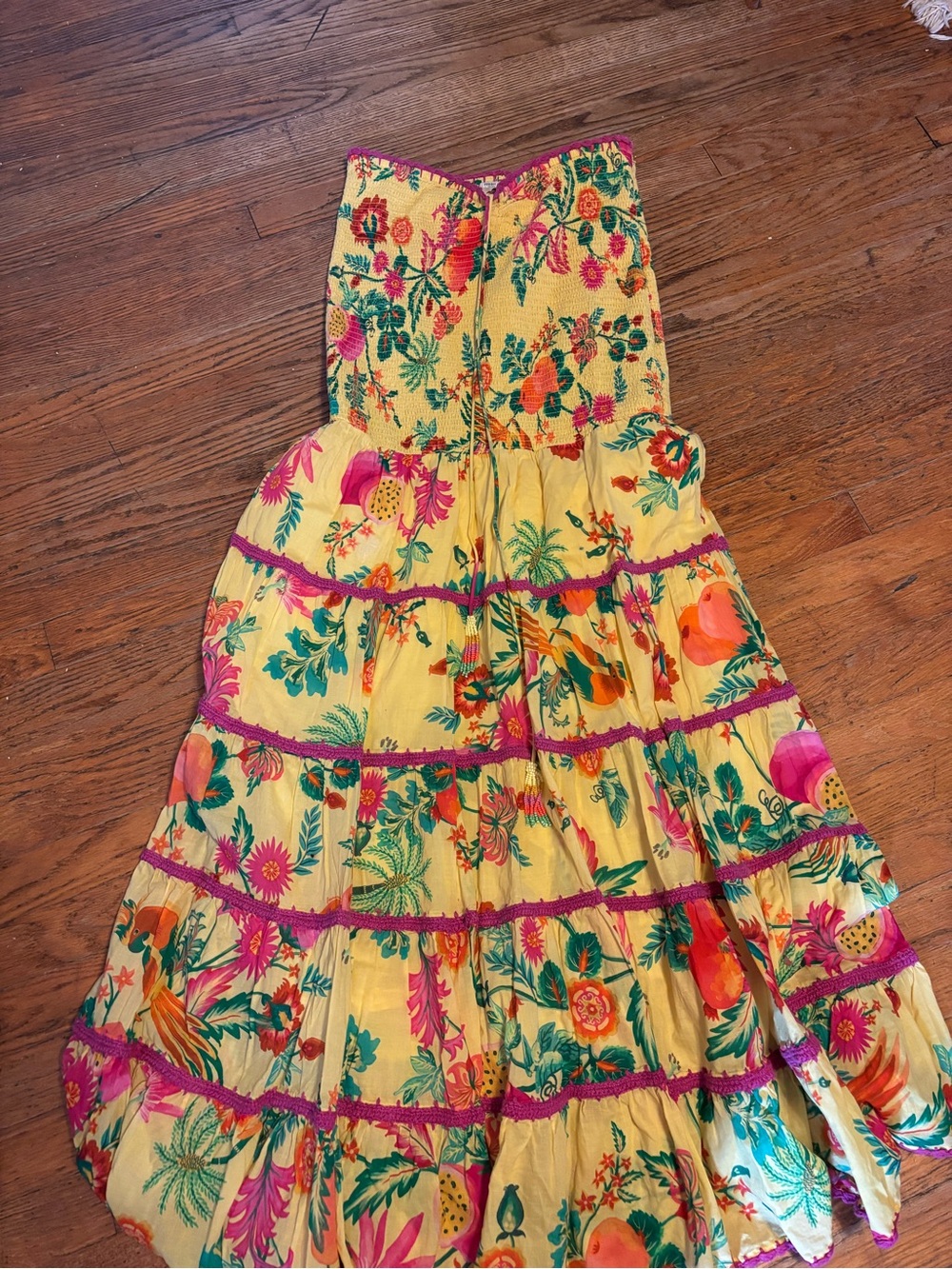 Farm Rio Delicate Fruit Garden Halter Maxi - Picture 5 of 12